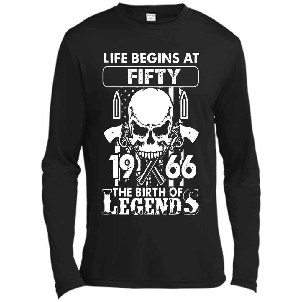 Life Begin At 50 - 1966 Birth Legends 50th Birthday T-shirts