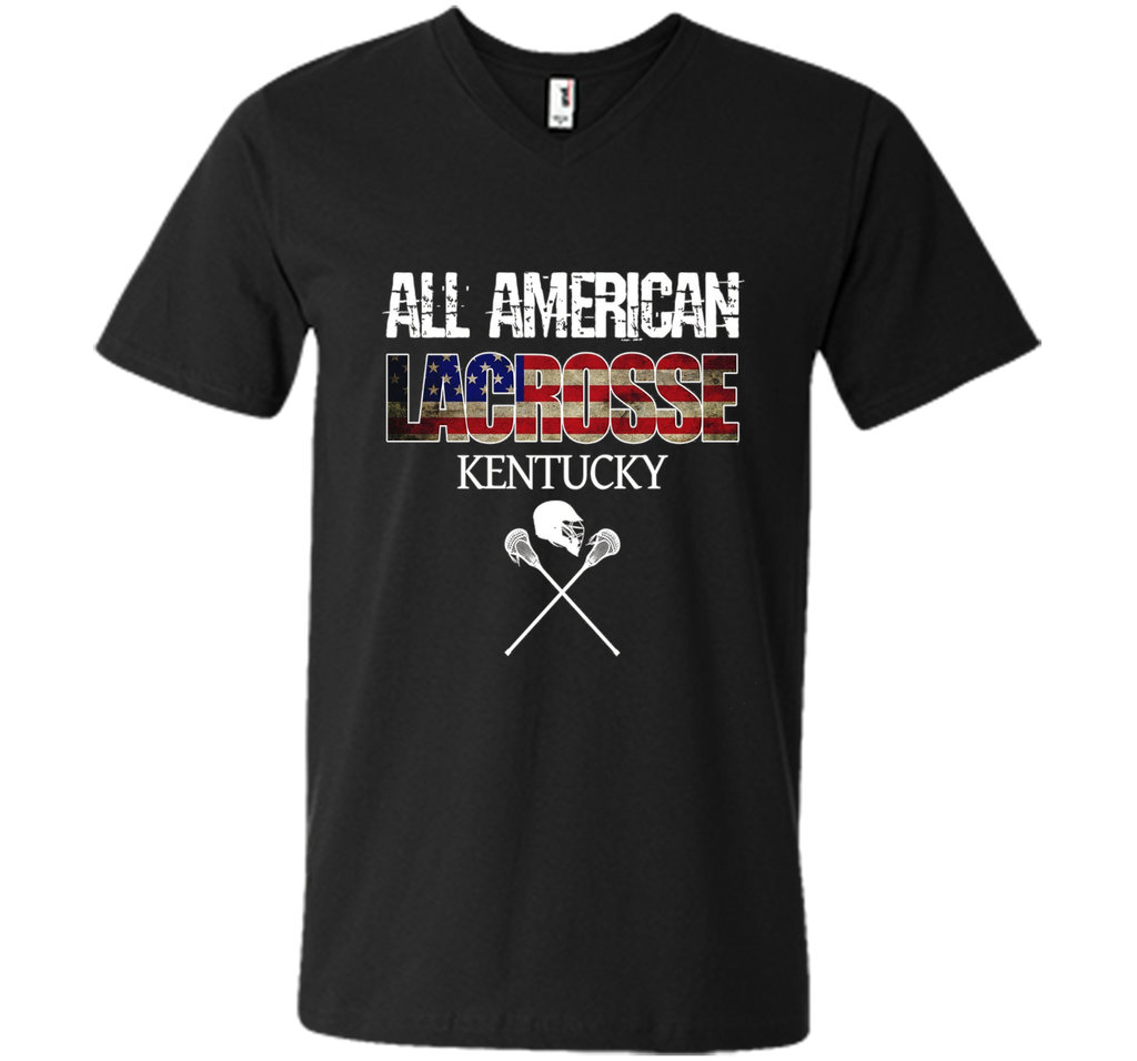 Lacrosse American Team Kentucky July 4 Gift Group T-Shirt