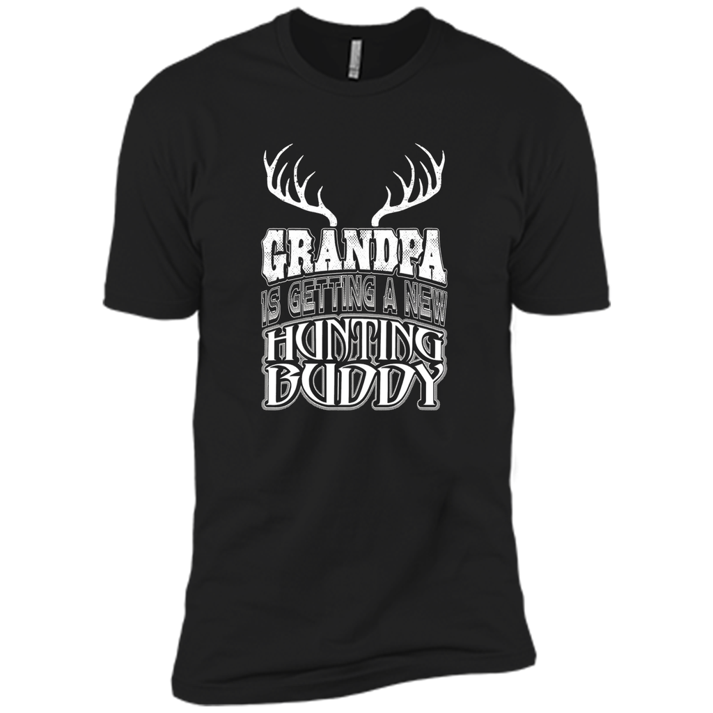 Men's Grandpa Grandson or Granddaughter Hunting T Shirt