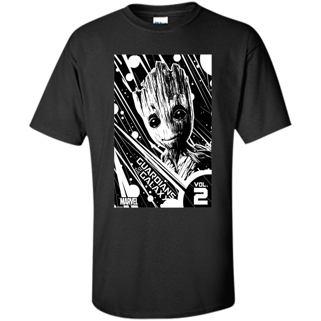 marvel groot guardians of the galaxy 2 light graphic t shirt