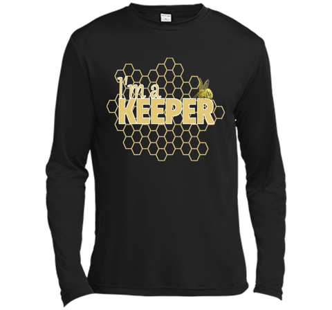 Bee t shirt I'm a Keeper funny beekeeper tee