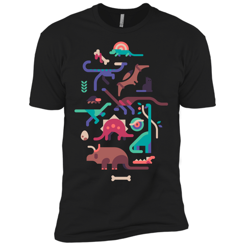 dinos and a cat T-Shirt