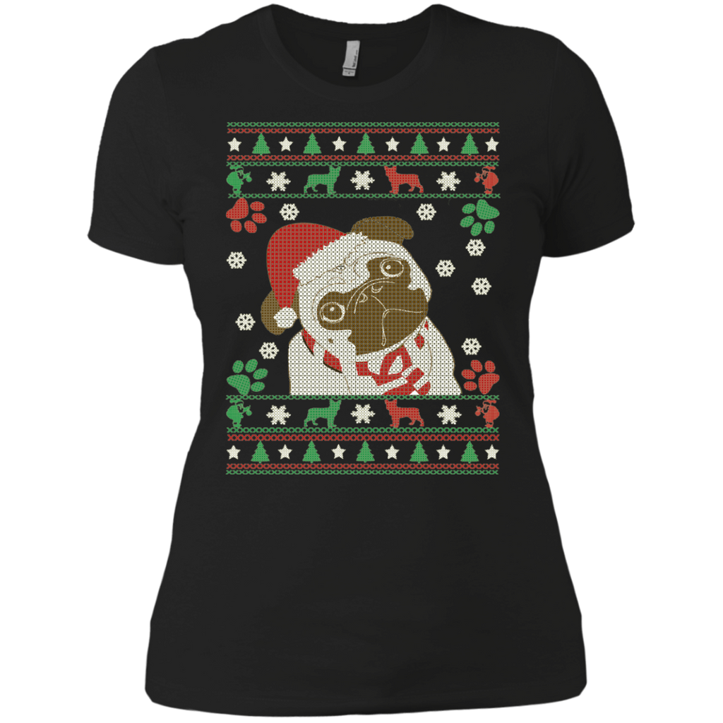 boston terrier merry christmas t T-Shirt