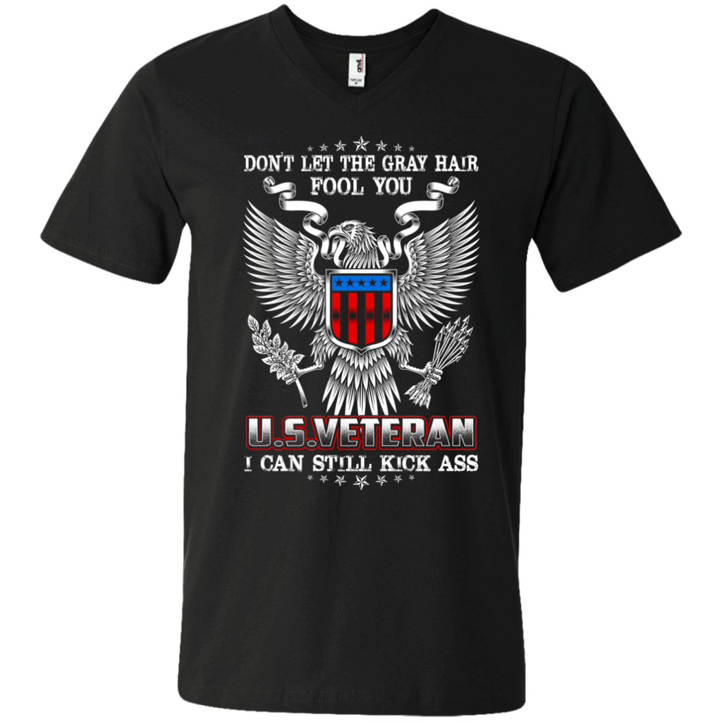 don't let the gray hair fool you u.s.veteran T-Shirt