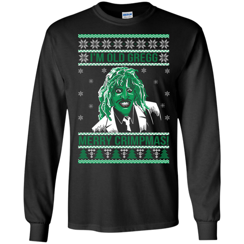 i'm old gregg merry crimpmas - the mighty boosh sweater, T-Shirt