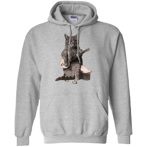 cat playing banjo guitar sweatshirt T-Shirt