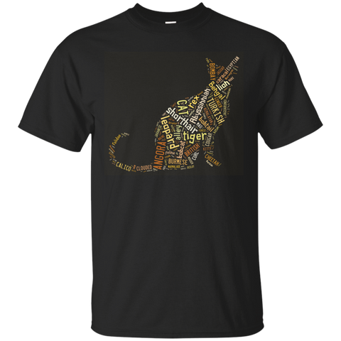 cat in words sweatshirt T-Shirt