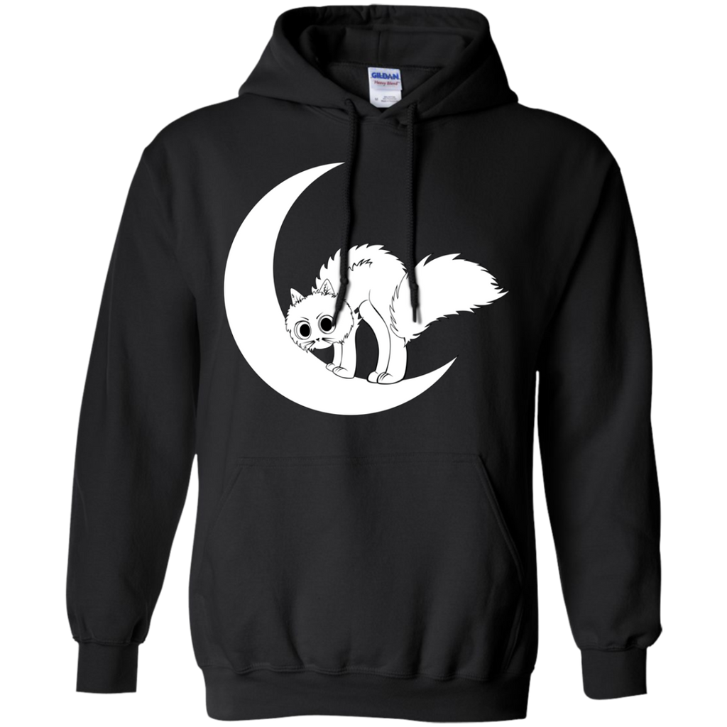 cat on moon sweatshirt T-Shirt
