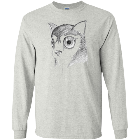 creepy husky dog stare T-Shirt