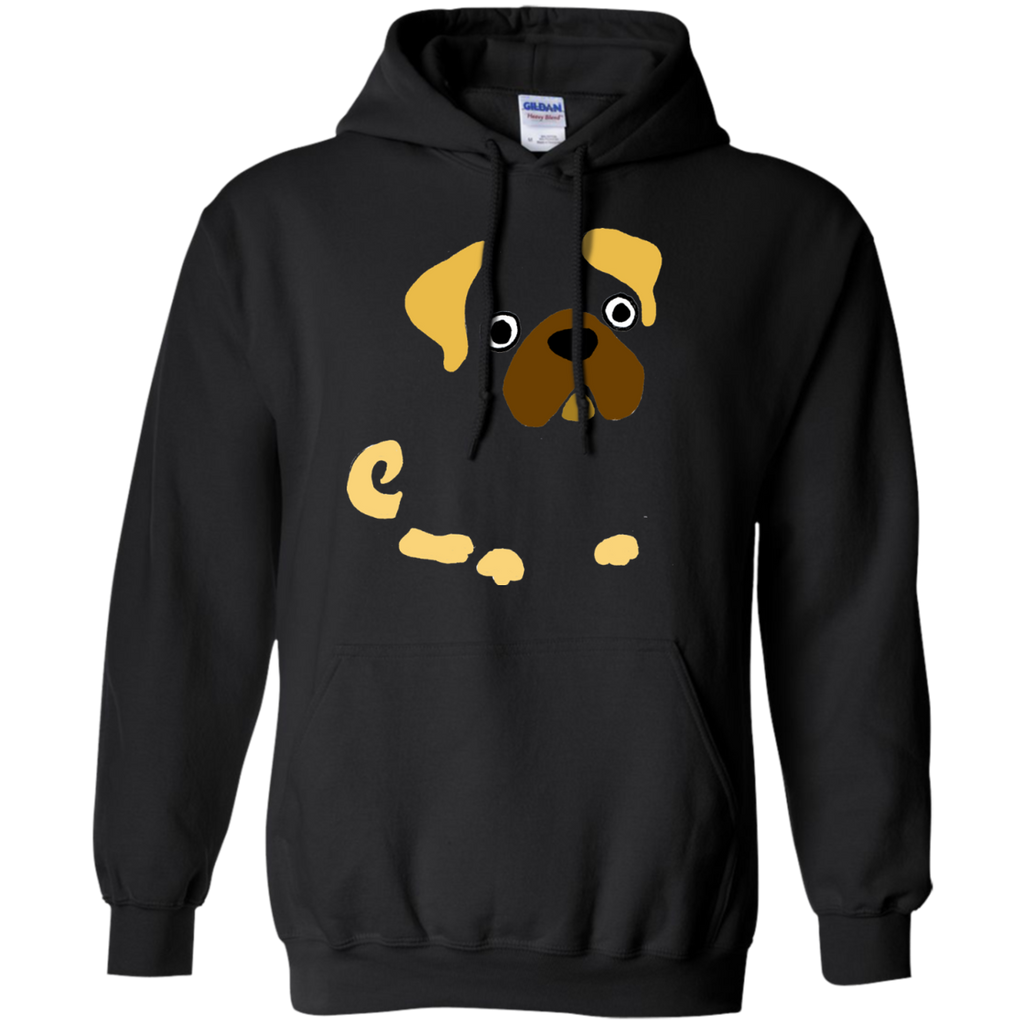 cool funny funky pug dog abstract T-Shirt