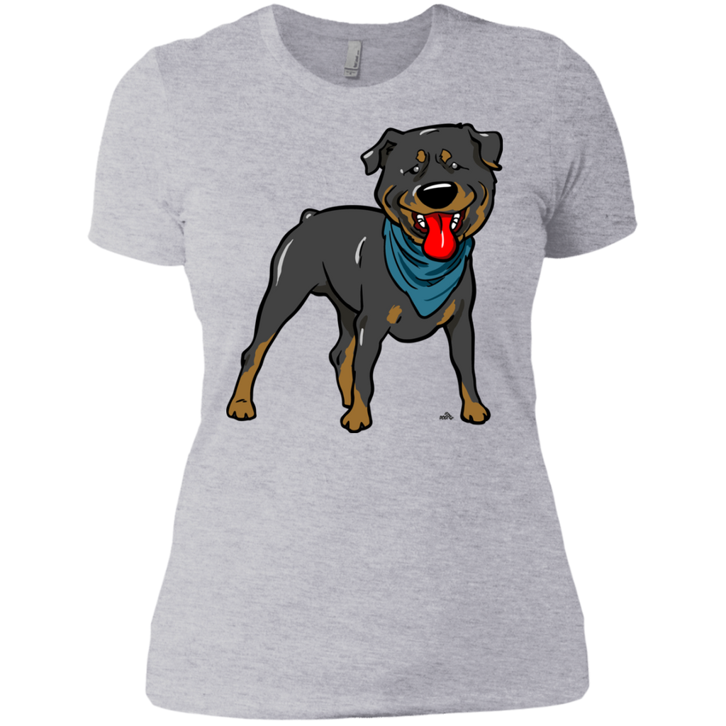 cool rottweiler cartoon dog T-Shirt