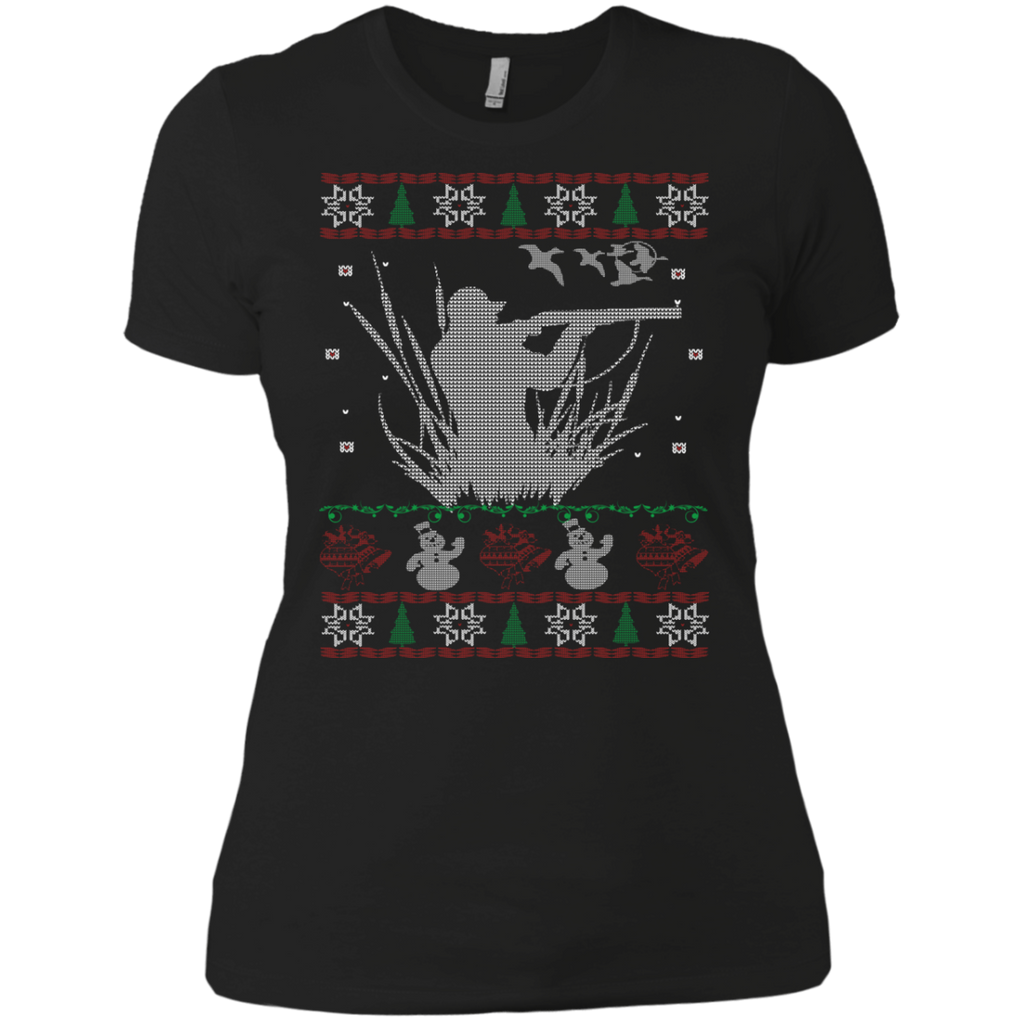 duck hunting christmas holiday sweater T-Shirt