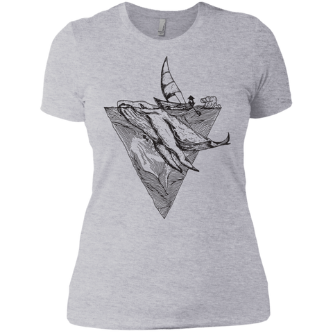 fishing time black and white T-Shirt