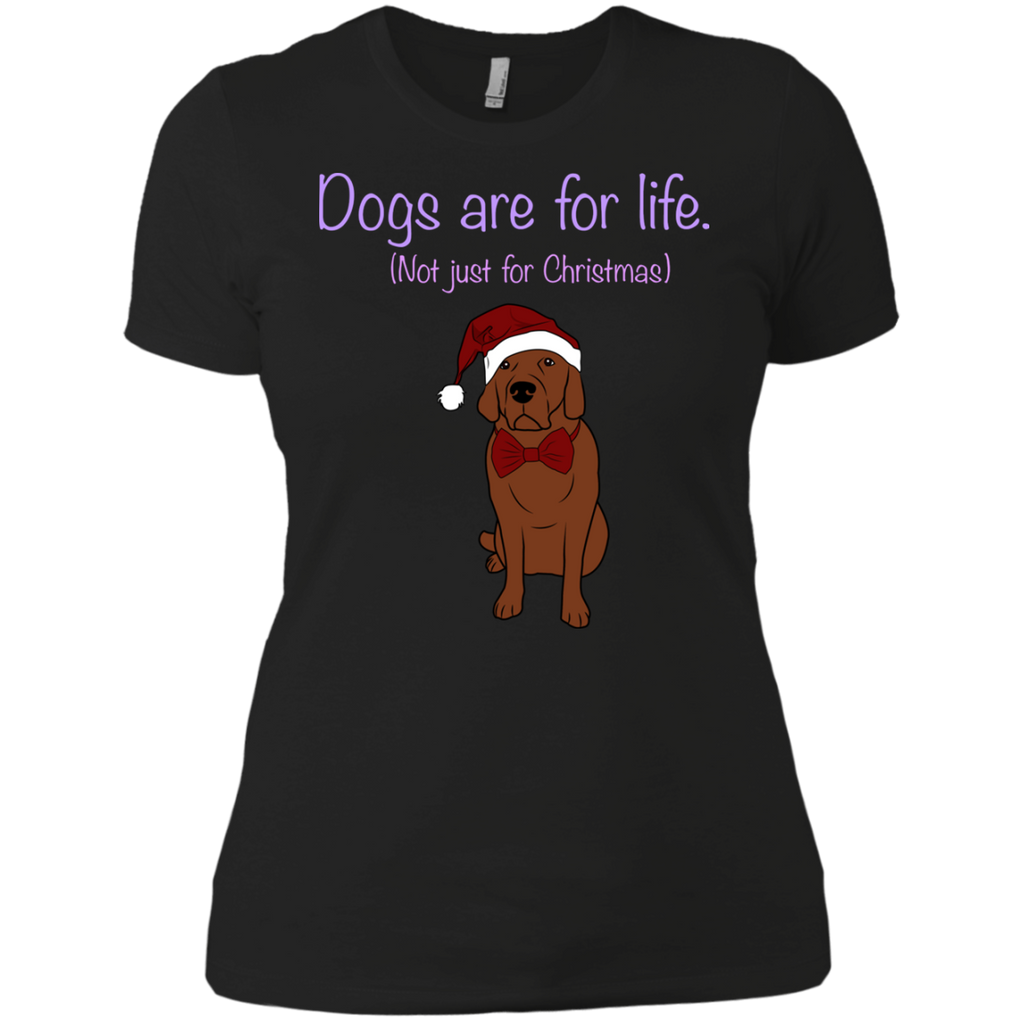dogs are for life  holiday sweater T-Shirt