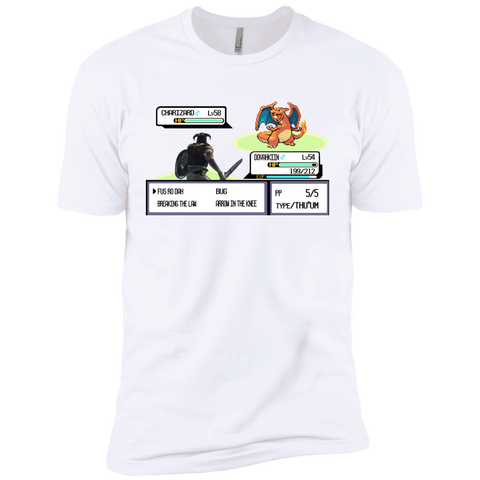 dovahkiin vs charizard T-Shirt