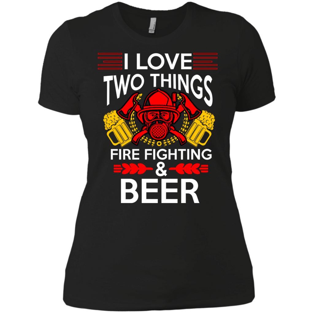 firefighter and beer T-Shirt