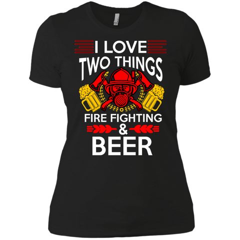 firefighter and beer T-Shirt