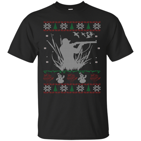 duck hunting christmas holiday sweater T-Shirt