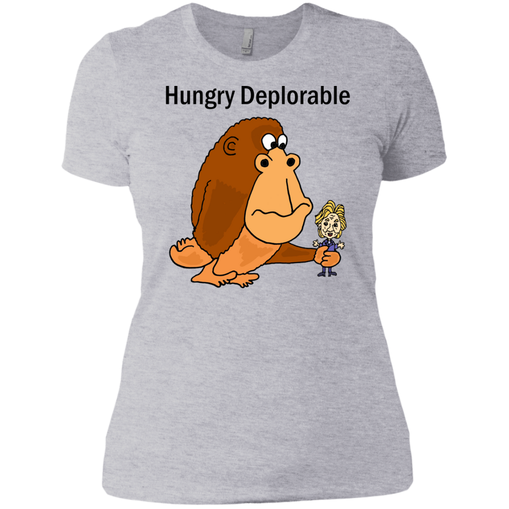 funny hungry deplorable giant ape holding hillary sweatshirt T-Shirt
