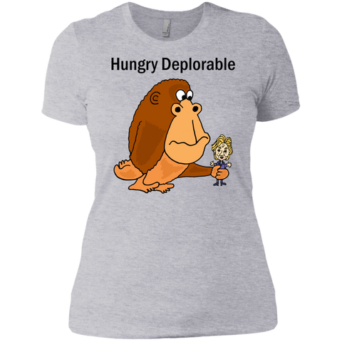 funny hungry deplorable giant ape holding hillary sweatshirt T-Shirt