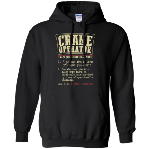 crane operator funny dictionary term T-Shirt
