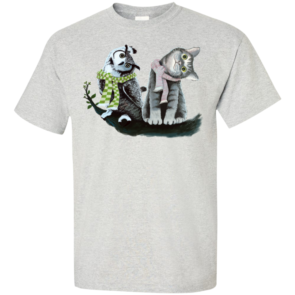 cat and owl T-Shirt