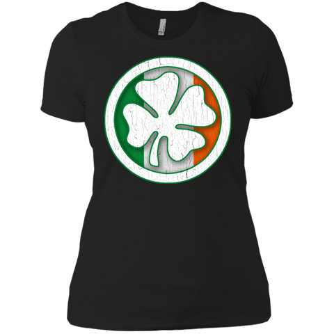 irish flag shamrock circle T-Shirt