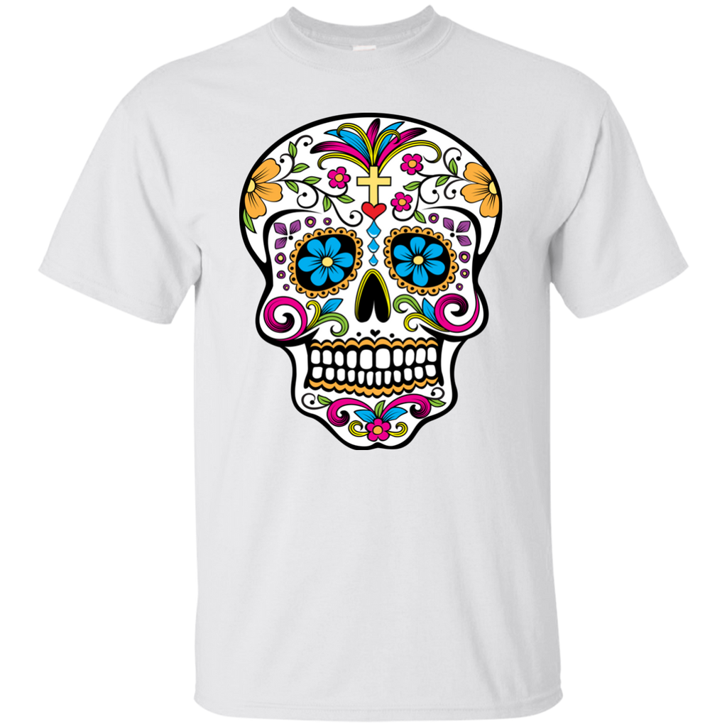 day of the dead sugar skull T-Shirt