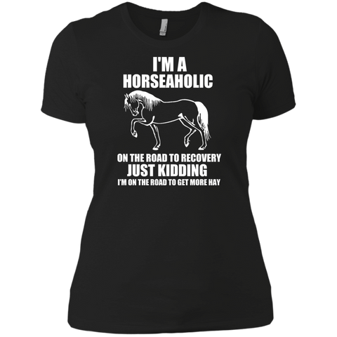 im a horseaholic, just kidding T-Shirt