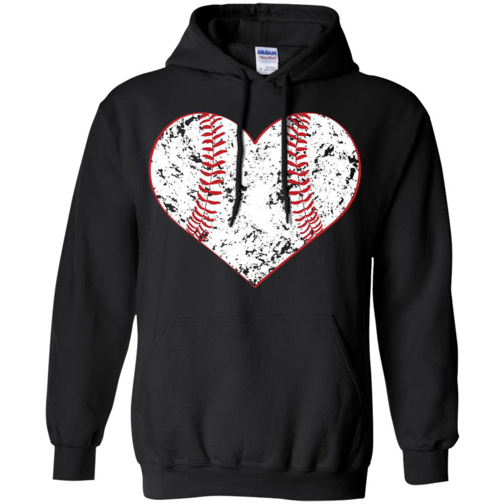baseball heart, softball mom, mother gift custom T-Shirt