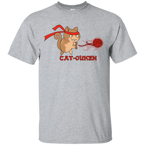 cat-ouken (with text) sweatshirt T-Shirt