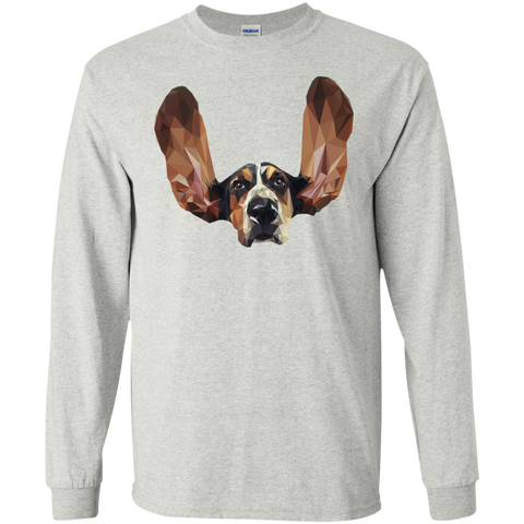 basset hound low poly T-Shirt