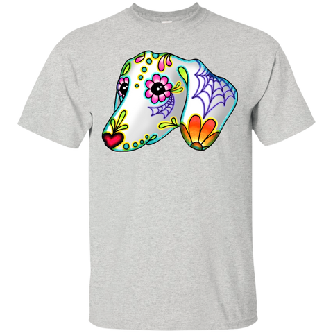dachshund - day of the dead sugar skull dog T-Shirt
