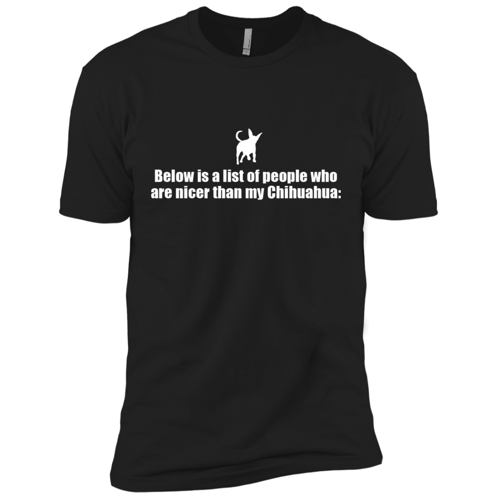 below is a list of people - chihuahua T-Shirt