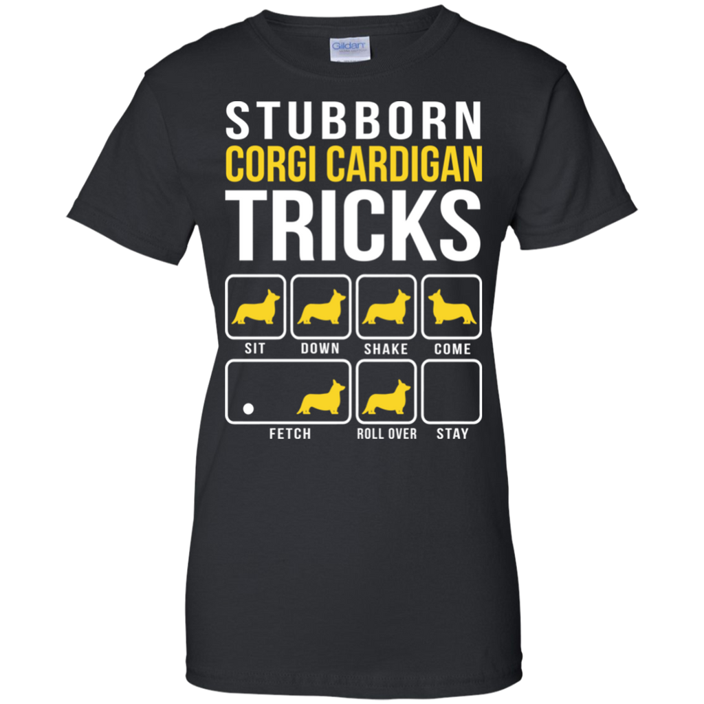 corgi cardigan stubborn tricks T-Shirt