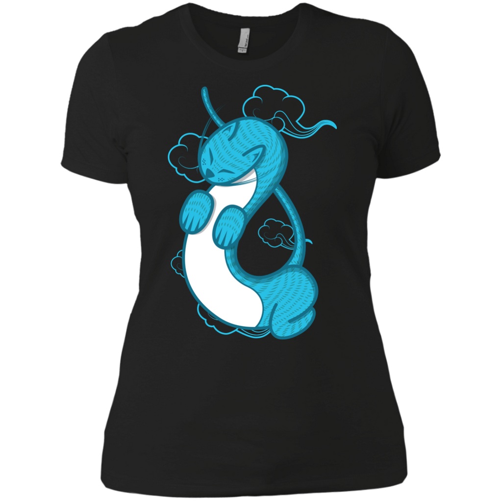 chinese dragon cat (night) T-Shirt