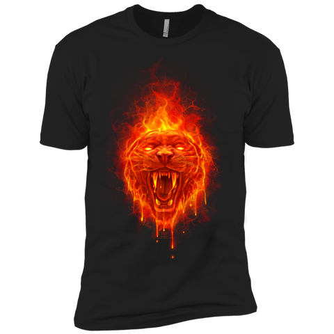 flaming cat t- T-Shirt