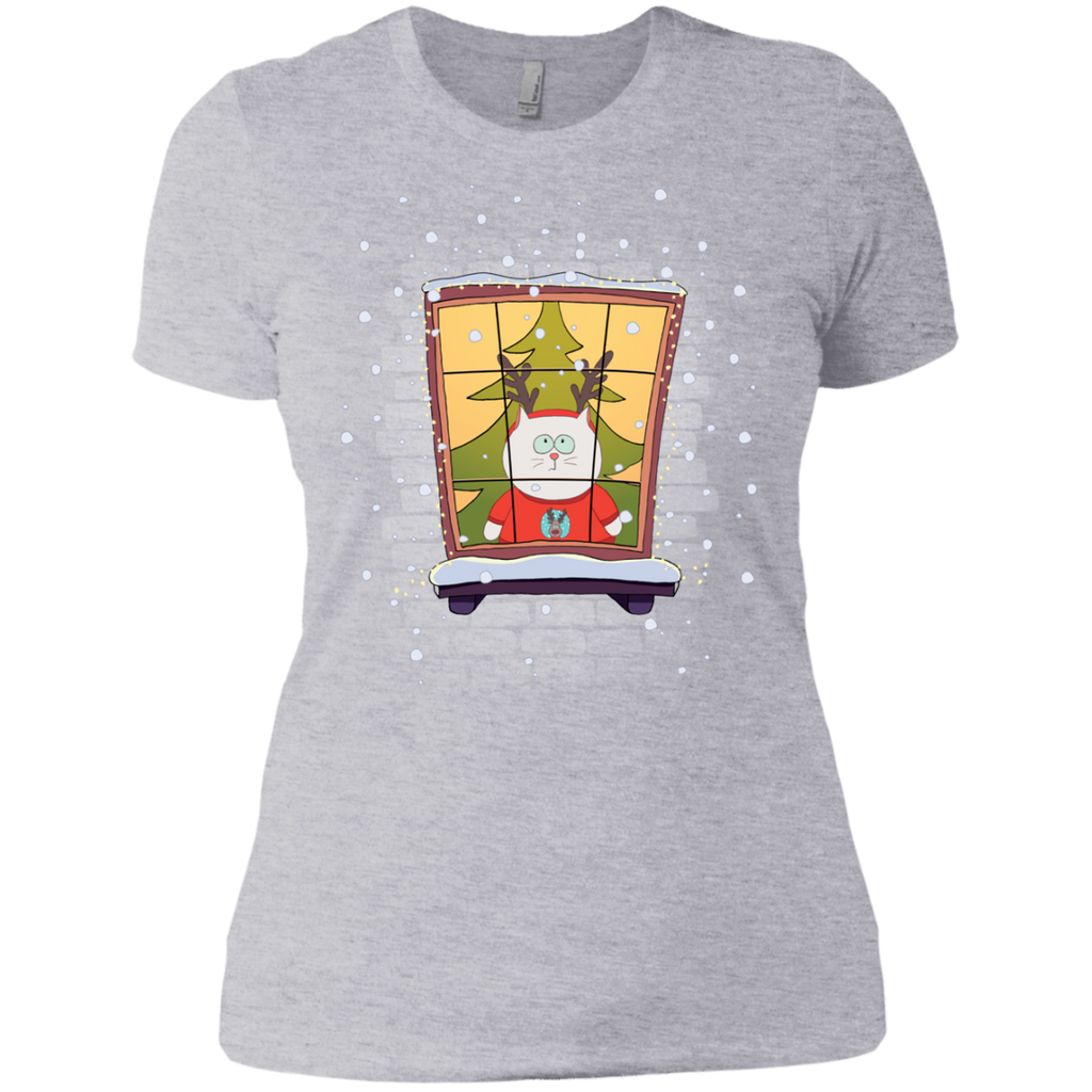 cat reindeer sweatshirt T-Shirt