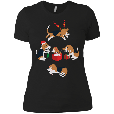 beagle christmas holiday sweater T-Shirt