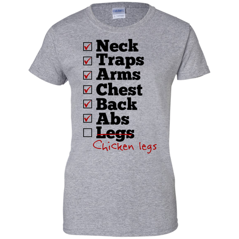 chicken legs body building T-Shirt