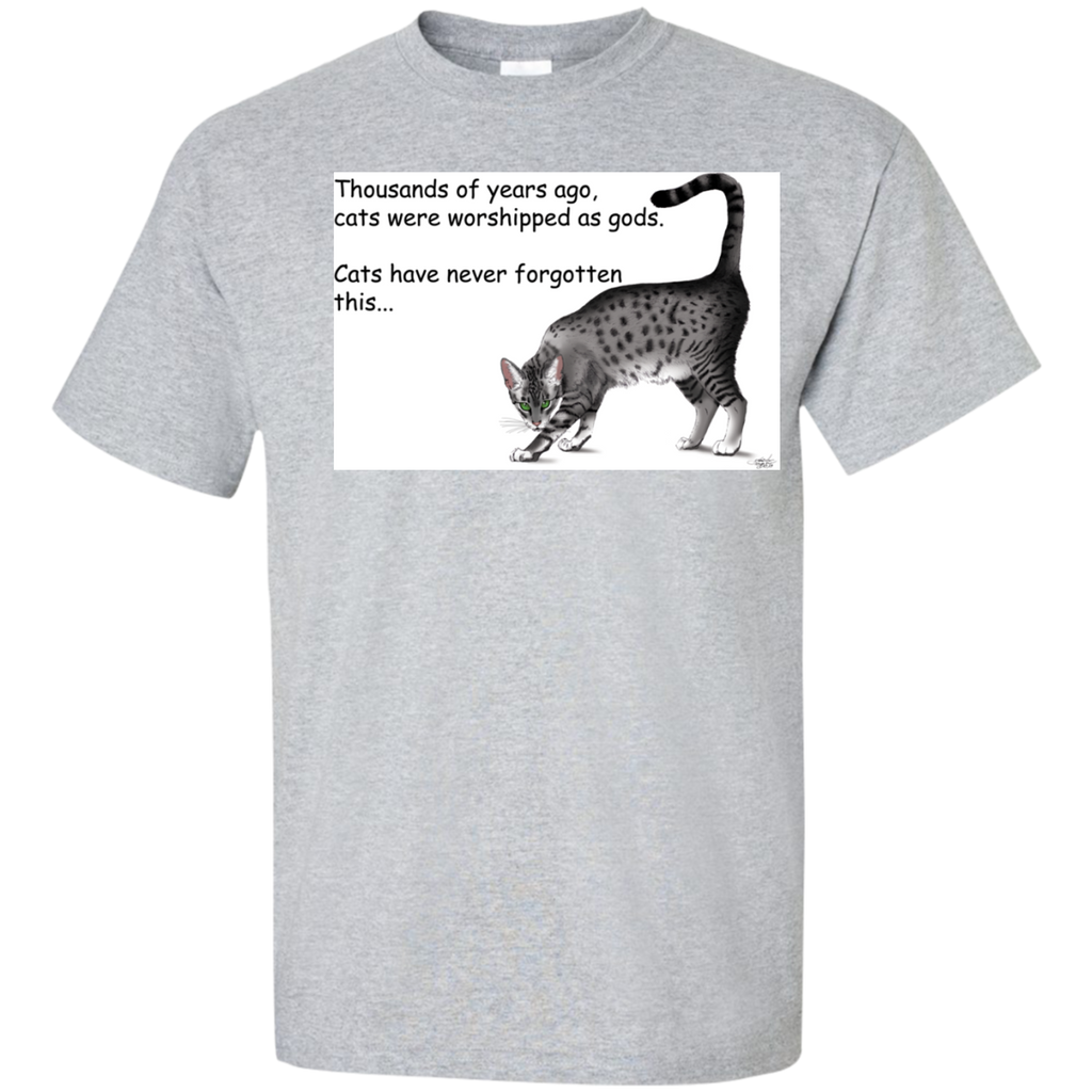 egyptian cat art print t- T-Shirt