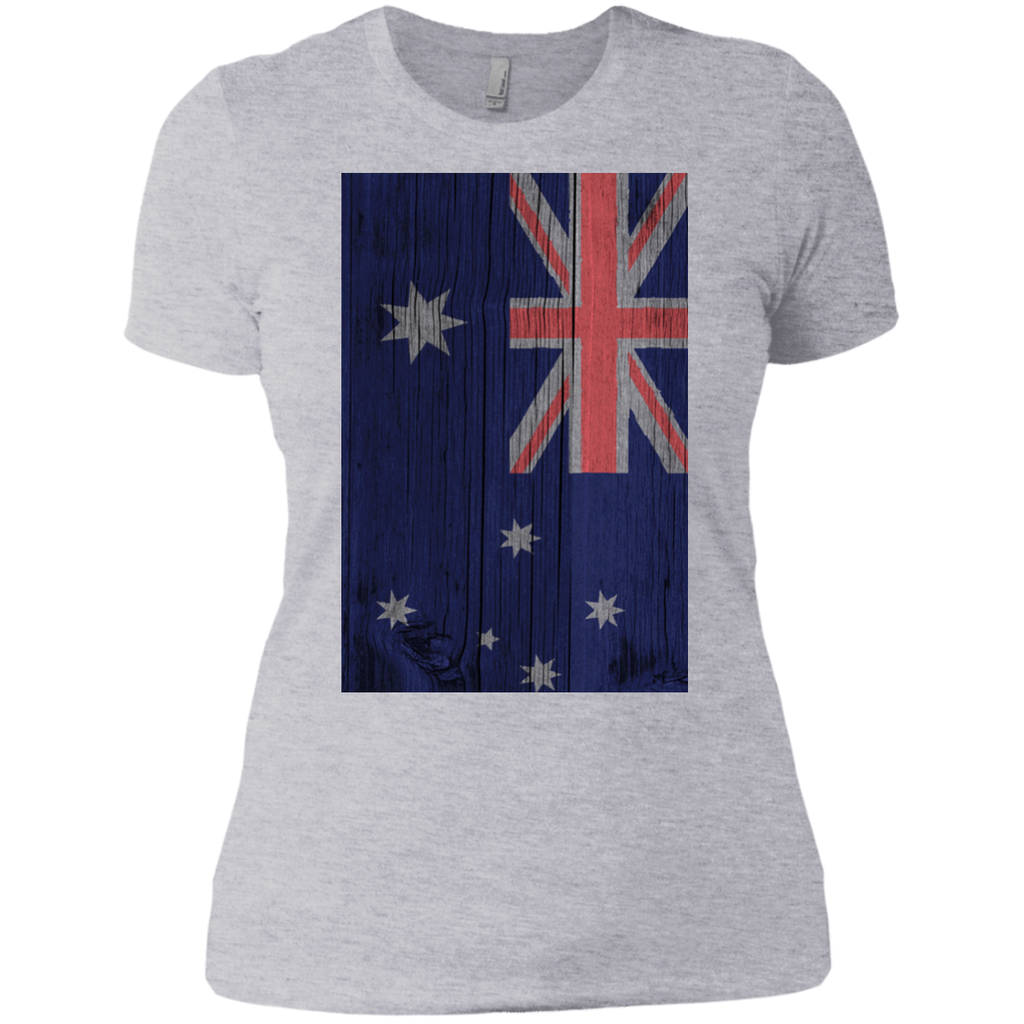 australia flag painted on wood T-Shirt