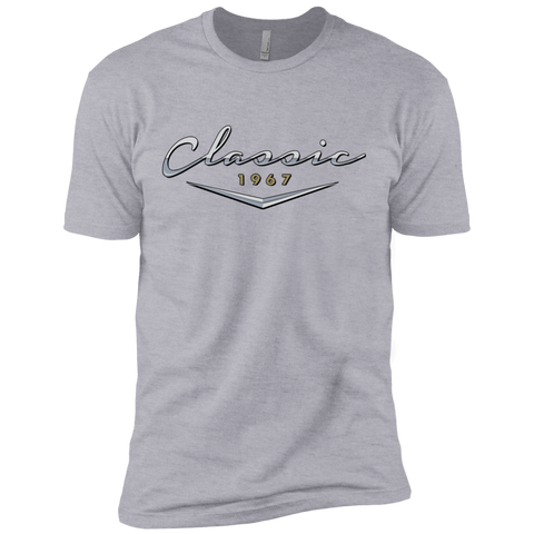 Men's Vintage Classic 1967 T Shirt / 50th Birthday Gifts for Him (have border) NL3600 Next Level Premium Short Sleeve T-Shirt