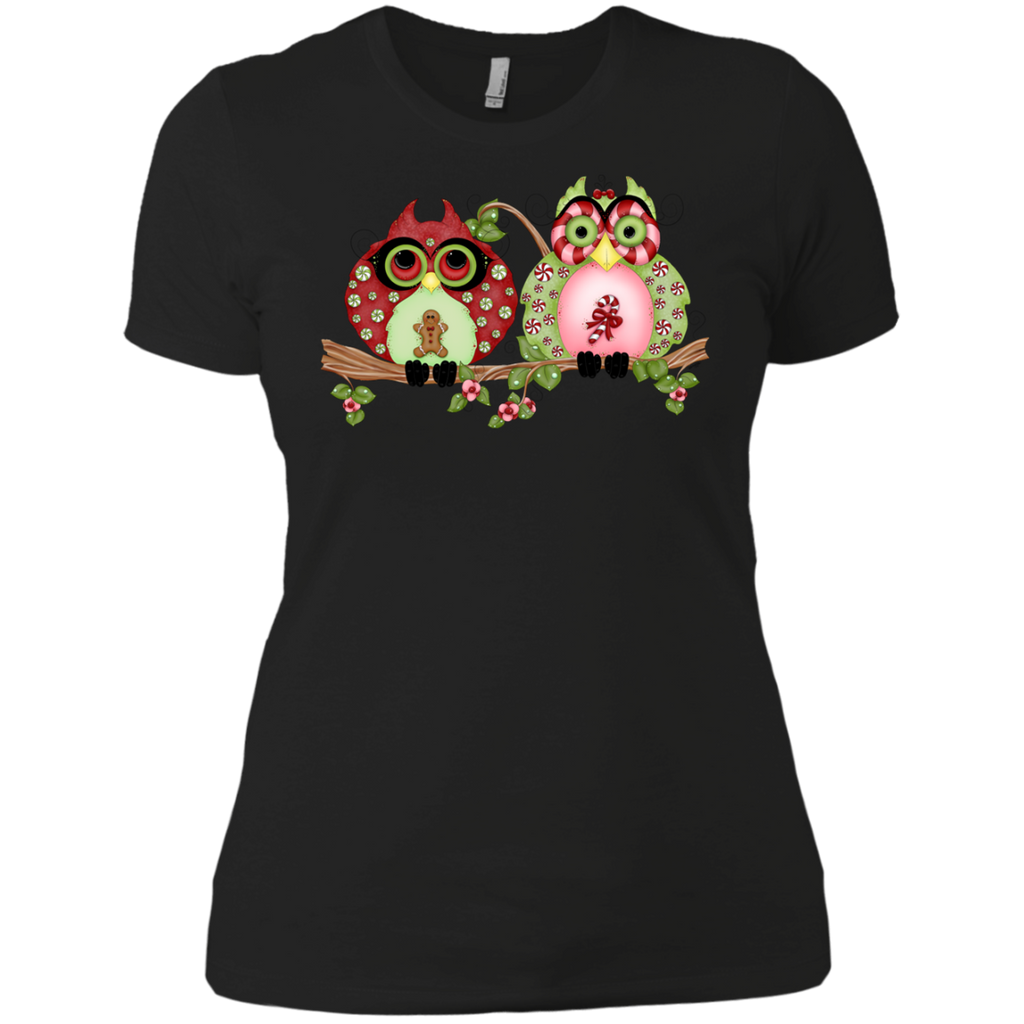 christmas owls holiday sweater T-Shirt