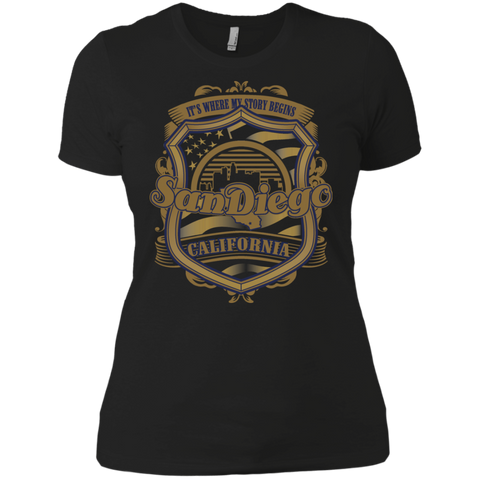 it's where my story begins san diego california T-Shirt