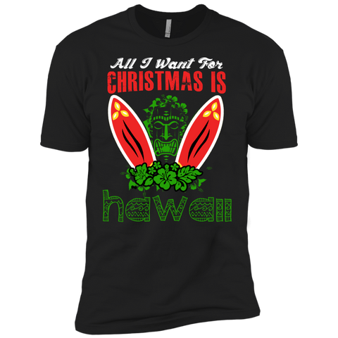 all i want for christmas is hawall holiday sweater T-Shirt