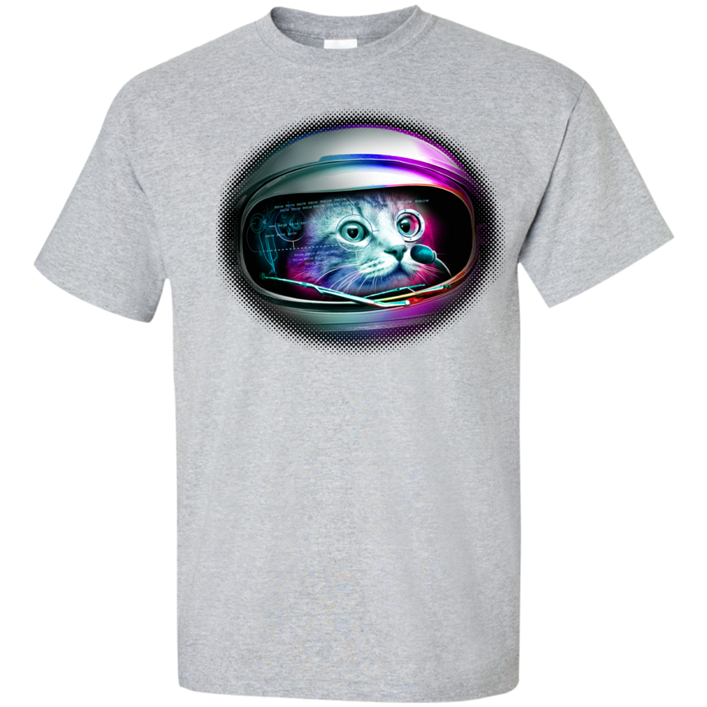 cyborg cat (1) t- T-Shirt