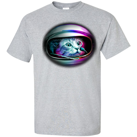cyborg cat (1) t- T-Shirt
