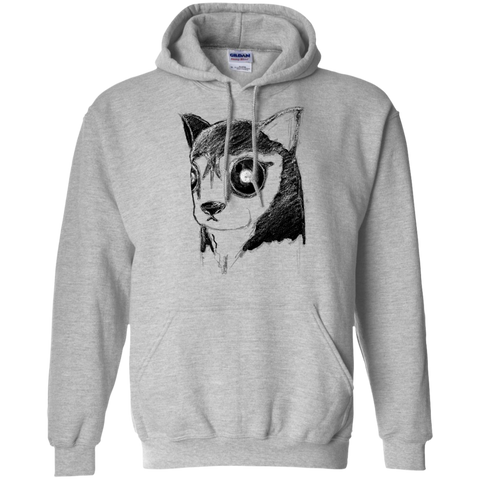 creepy husky dog stare inverted T-Shirt