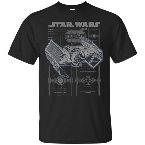 darth vaders tie fighter T-Shirt